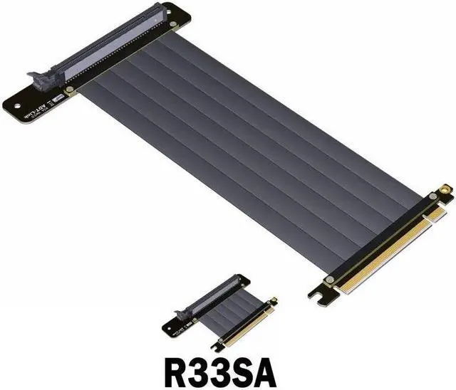 Alt view image 2 of 7 - Weastlinks PCI express 3.0 x16 Extension Graphics Video Cards Vertical Cable For RS200 Riser GAMING GT501 GX601