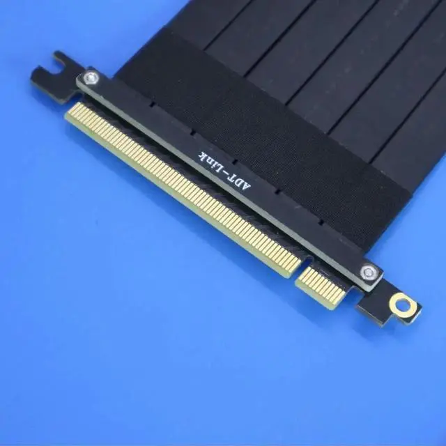 Alt view image 3 of 7 - Weastlinks PCI express 3.0 x16 Extension Graphics Video Cards Vertical Cable For RS200 Riser GAMING GT501 GX601