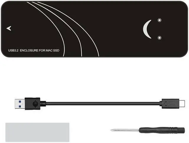 Main image of Weastlinks Macbook SSD Enclosure NVME M2 SSD Case Adapter For Macbook Air Pro Retina 2013 2014 2015 2016 2017 USB 3.2 to MAC M.2 Box