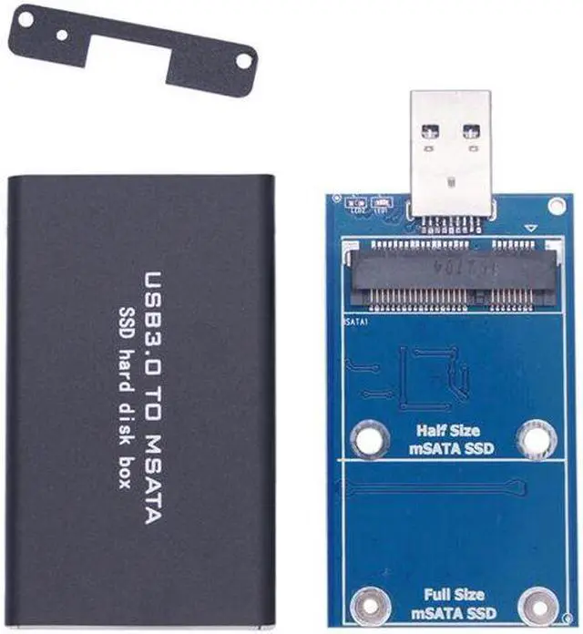 Main image of Weastlinks mSATA to USB 3.0 Hard Drive Enclosure Aluminum Alloy mSATA Case Adapter