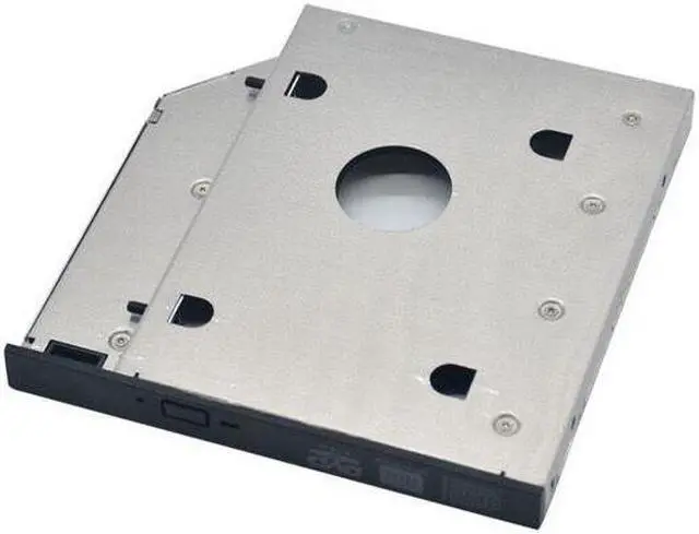 Alt view image 3 of 5 - Weastlinks 2nd HDD Caddy Bracket 12.7mm SATA 3 DVD Bay Adapter for 2.5'' 7/9/9.5/12.5mm SSD