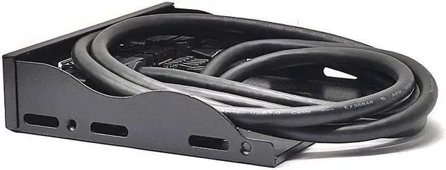 Alt view image 4 of 6 - Weastlinks USB Front Panel for PC USB3.2 Gen2 10Gbps Type C + 19Pin 2Port USB3.0 Hub + HD Audio 3.5mm Earphone MIC for 3.5 Floppy Disk Bay