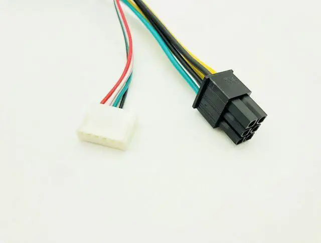 Alt view image 4 of 7 - Weastlinks ATX 24pin to Motherboard 2-ports 6pin Adapter PSU Power Supply Cable Cord for Z220 Z230 SFF Mainboard Server 30cm