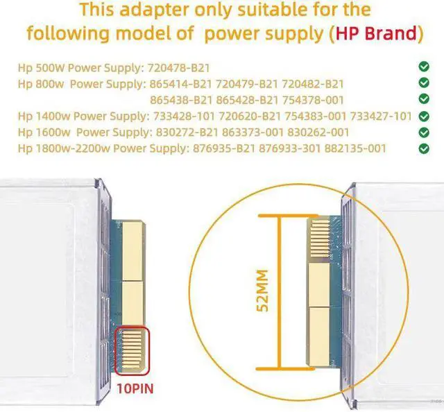 Alt view image 6 of 7 - Weastlinks 12 Port 6Pin Connector LED Display 12V Power Module for 500W 800W 1400W 1600W PSU for GPU Graphics Card