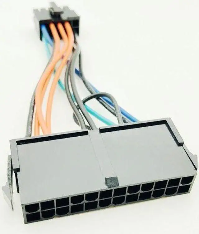 Alt view image 4 of 7 - Weastlinks Computer Cables Connector ATX 24Pin Female to 10Pin Male Adapter Power Supply Cable Cord