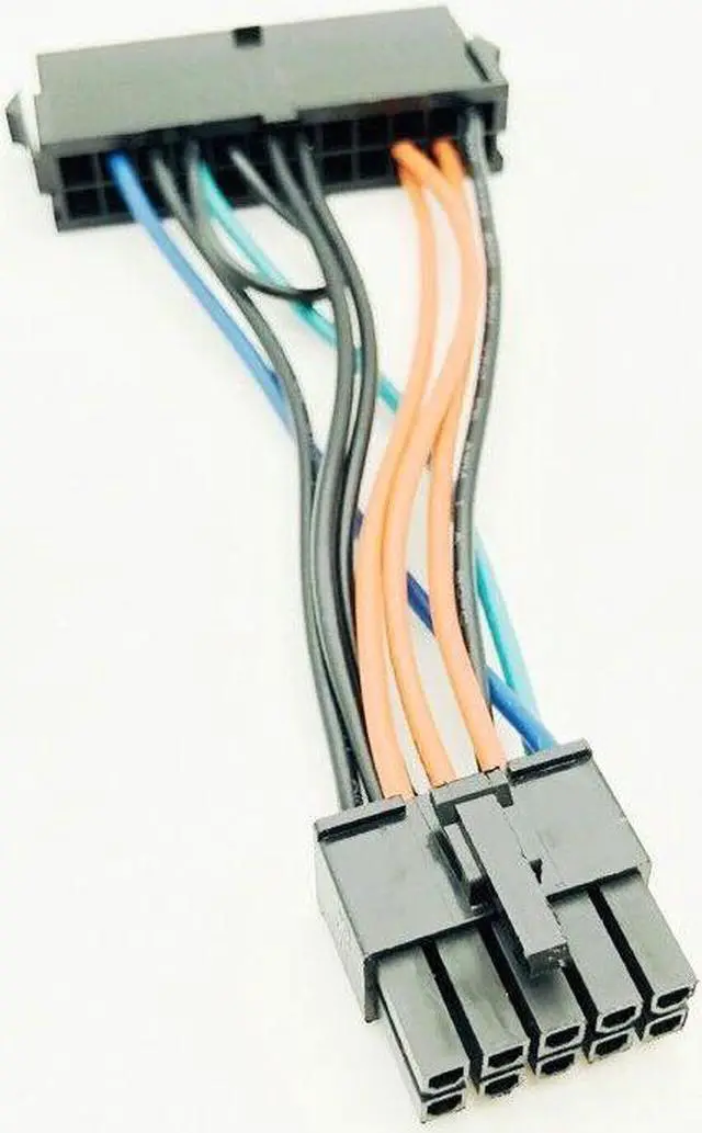 Alt view image 5 of 7 - Weastlinks Computer Cables Connector ATX 24Pin Female to 10Pin Male Adapter Power Supply Cable Cord