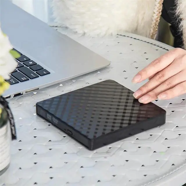 Alt view image 7 of 7 - Weastlinks Slim External DVD RW CD Writer Drive USB 3.0 Type-C Burner Reader Player High-speed Data Transfer recorder For Laptop PC Desktop