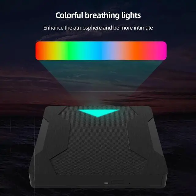 Alt view image 2 of 7 - Weastlinks USB External Dvd Reader USB 3.0 Type C DVD-RW CD-RW Burner Recorder TF SD Optical Drive CD DVD ROM Writer For PC Laptop