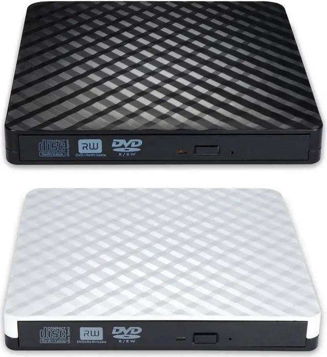 Alt view image 7 of 7 - Weastlinks USB 3.0 External DVD RW CD Writer Drive Burner Reader Player Optical Drive External Slim Disk Reader For PC Laptop Desktop