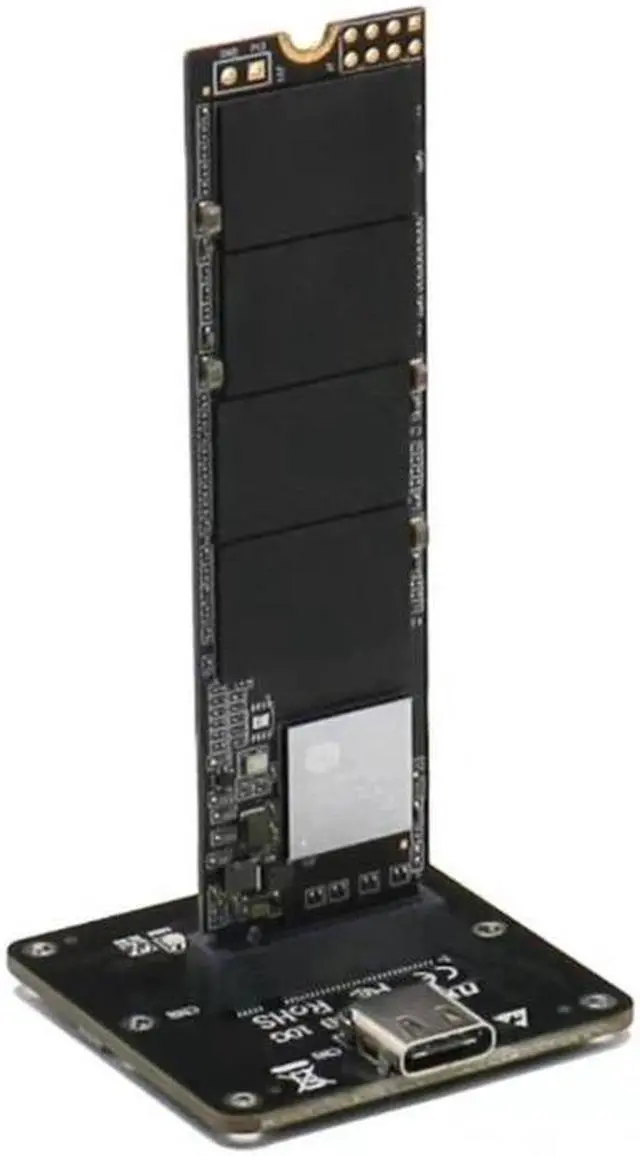 Alt view image 7 of 7 - Weastlinks NVMe to USB 3.1 10Gbps Type C SSD Adapter Test Board Converter M.2 Case JMS583 Chip M Key for 2230 2242 2260 2280 2210 M2 SSD