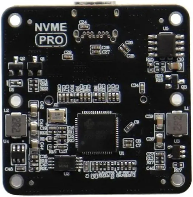 Alt view image 6 of 7 - Weastlinks NVMe to USB 3.1 10Gbps Type C SSD Adapter Test Board Converter M.2 Case JMS583 Chip M Key for 2230 2242 2260 2280 2210 M2 SSD