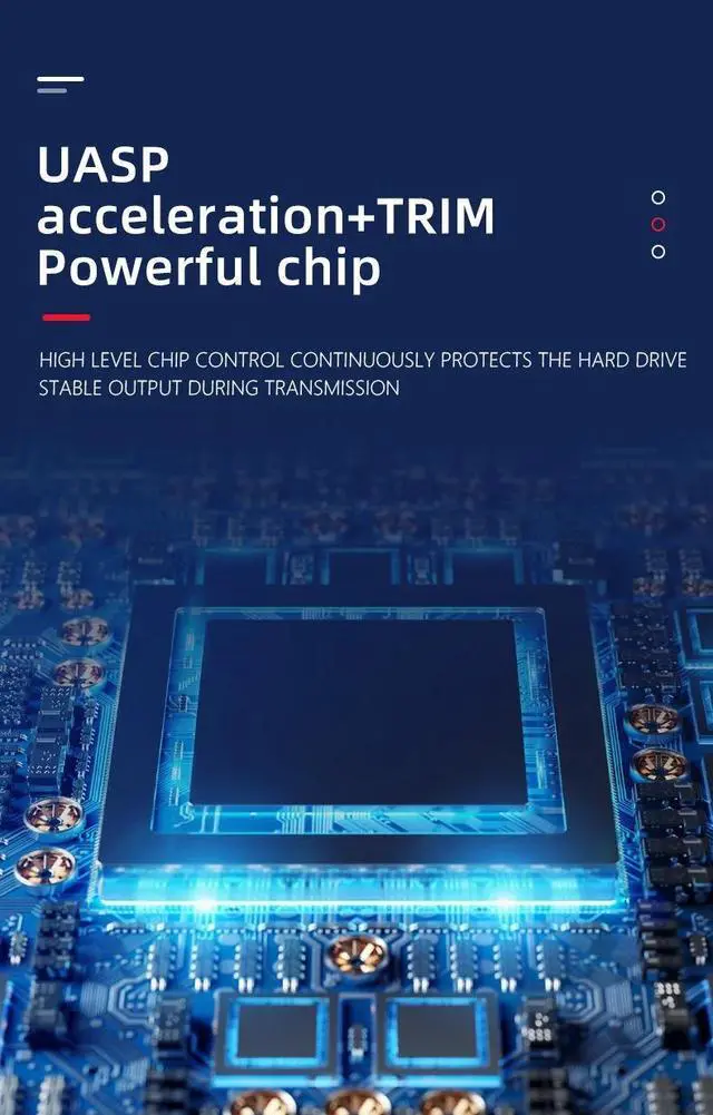 Alt view image 5 of 7 - Weastlinks Portable M.2 SSD 2242 2230 Enclosure USB A port mini Size 10gbps Gen 2 PCIe Hard Disk External for NVMe SSD Box