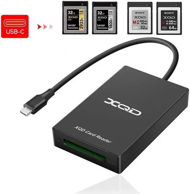 Main image of Weastlinks USB 3.0/Type C USB XQD Memory card reader data Transfer reading For XQD M/G Series Grey