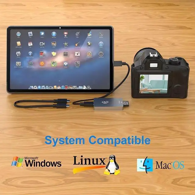 Alt view image 4 of 7 - Weastlinks CFexpress Type A Card Reader USB3.1 Gen2 10Gbps Card Reading Type C Memory Card Adapter