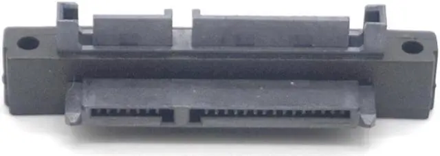 Alt view image 3 of 7 - Weastlinks UP Down 90 Degree 7+15Pin SATA Male to Female Port Converter Adapter for SATA HDD SSD Hard Disk Drive