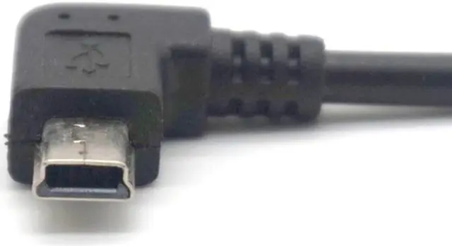 Alt view image 3 of 7 - Weastlinks 2pcs Mini USB Male To USB2.0 Female otg Adapter Cable Right 90 degree Angled For HTC Samsung Moto USB Cable