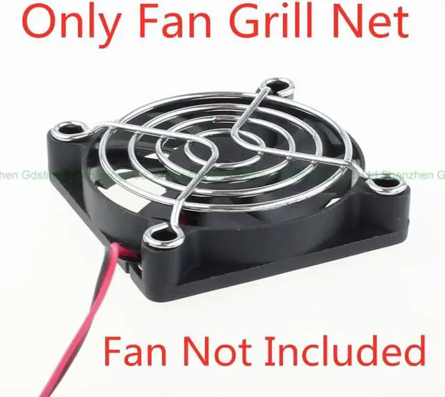Alt view image 2 of 2 - Weastlinks 2PCS DC 5V 12V USB Fan 6cm 60mm 6010 60x60x10mm Ultrathin Brushless Axial Cooling Fan 6010 Fan 2510 3Pin USB Fan Grill Net