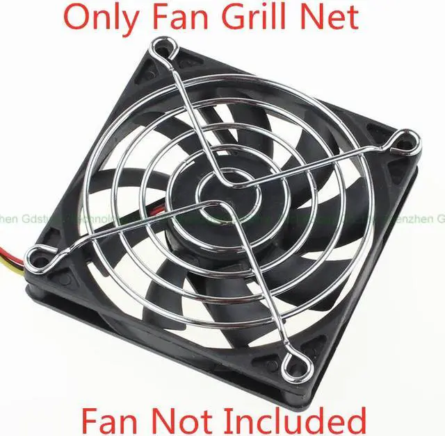 Alt view image 2 of 2 - Weastlinks 2PCS DC 12V Fan 8cm 80mm 8025 80x80x25mm Ultrathin Brushless Axial Cooling Fan 8025 Fan 3Pin 4Pin USB Fan Grill Net