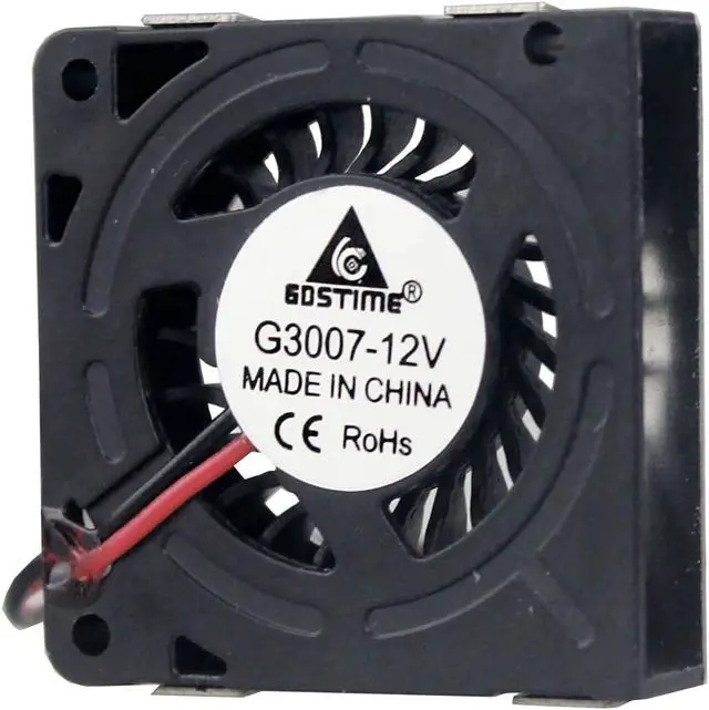 Alt view image 4 of 5 - Weastlinks 3007 DC 5V 12V Fan 30x30x7mm Miniature Ultra-Thin Blower 5V 12V 30MM Cooler Cooling Fan Blower Fan