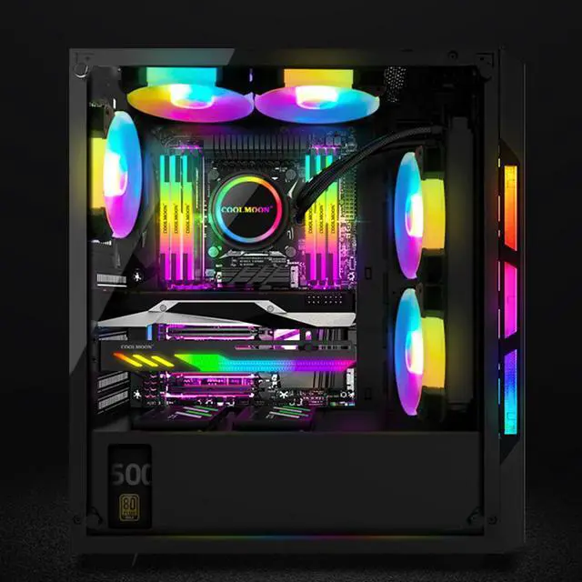 Alt view image 7 of 7 - Weastlinks GT8 Graphics Card Bracket 5V ARGB LED Light Bar Synchronous Horizontal Chassis GPU Support VGA Holder Video Card Stand