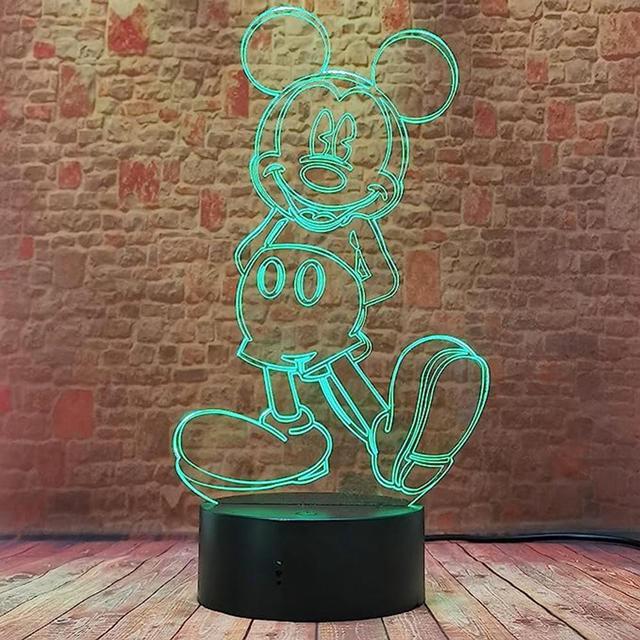 Disney Mickey Mouse Touch LED Night Light with USB Charging