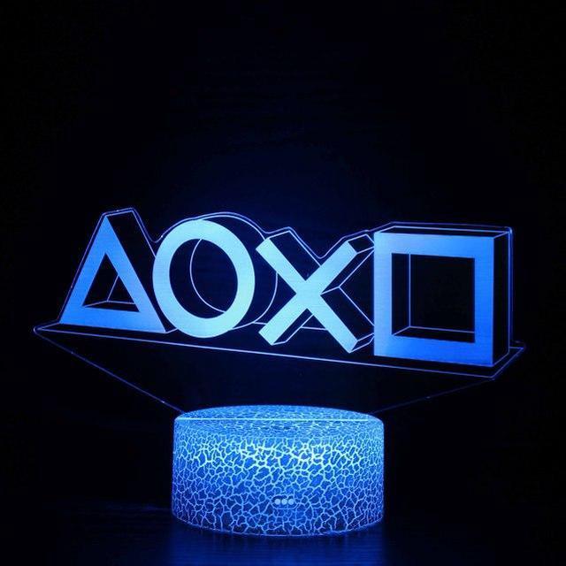 3D LED Gaming Setup RGB Lamp USB Powered Gaming Room Children's Lamp  Bedroom Night Lights LED Table Lamp Indoor Lighting Gifts