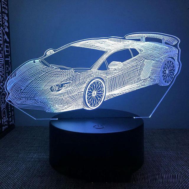 Car lava outlet lamp