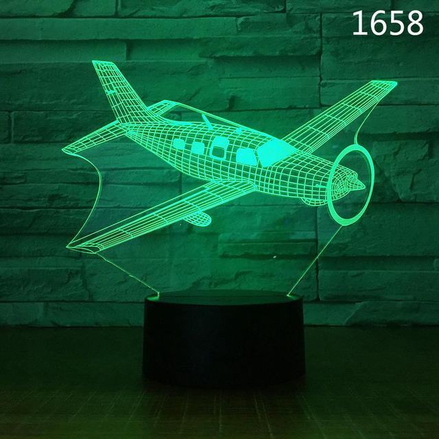 Aeroplane bedside hot sale lamp