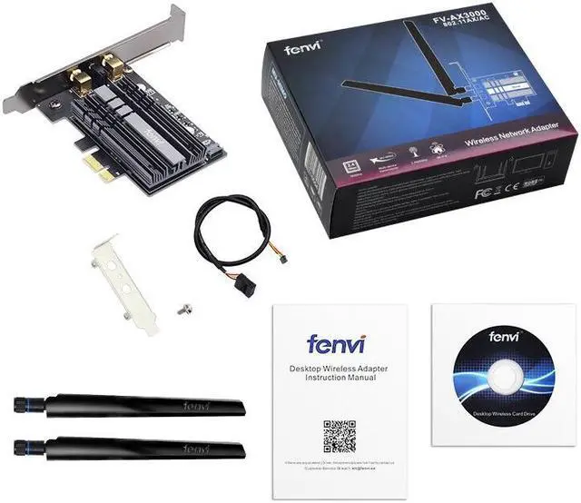 Alt view image 7 of 7 - Weastlinks 3000Mbps Wifi 6 Intel AX200 PCIe Wireless Wifi Network Adapter Wi-Fi Card 2.4G/5Ghz 802.11ac/ax Bluetooth 5.1 For PC Desktop