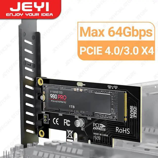 Main image of Weastlinks M.2 NVME SSD to PCIe 4.0 x1 x4 Adapter Card, 2280 SSD PCIE X1 X 4 Expansion Card for Desktop PC, PCI-E GEN4 16Gbps Full Speed SK1 SK4
