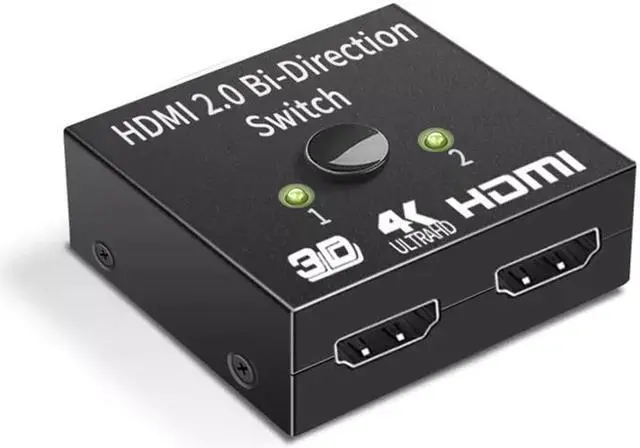 Main image of Weastlinks Bi-Direction Switch 8K 60Hz HDMI Splitter 1x2 HDMI Switch 1 in 2 out Video Distributor Splitter HD 1080P Dual Display for Laptop