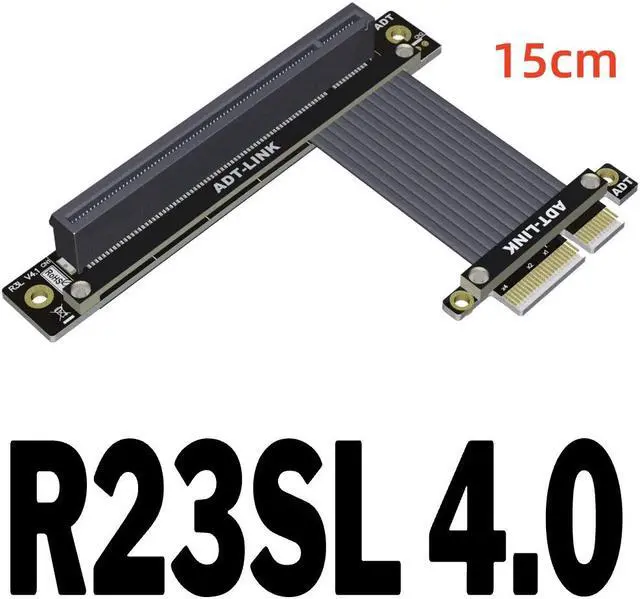 Main image of Weastlinks PCIe 4.0 x4 To x16 Extension Cable Full Speed 4.0 PCI-e Riser Adapter Graphics Card Extender for GTX3080ti RX5700xt GPU