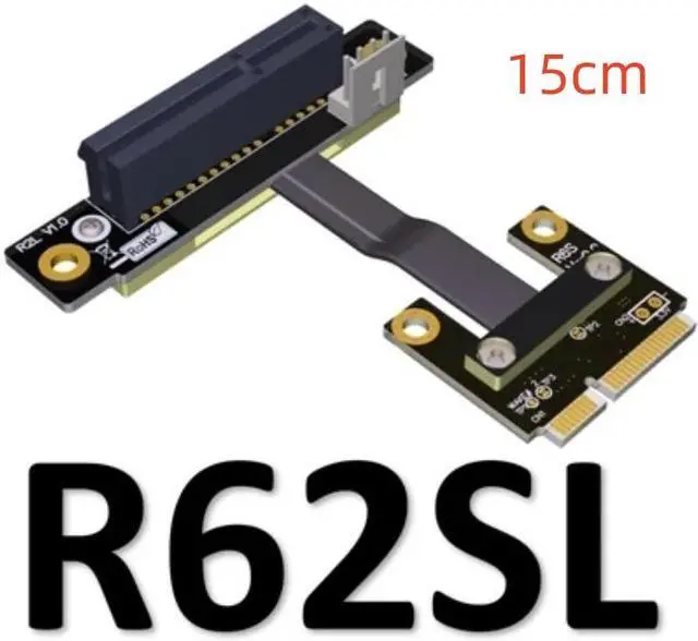 Main image of Weastlinks Mini PCI-e mPCIe WAN WiFi To PCIe x4 PCI-E 4x Riser adapter cards Gen3.0 Mini-PCIe Ribbon cable Mini pci e for WIFI card