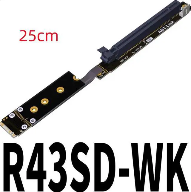 Main image of Weastlinks M.2 NVMe to x16 PCIe extension cables for BTC mining ,PCI express 3.0 16x BTC mining GPU PCIe extension