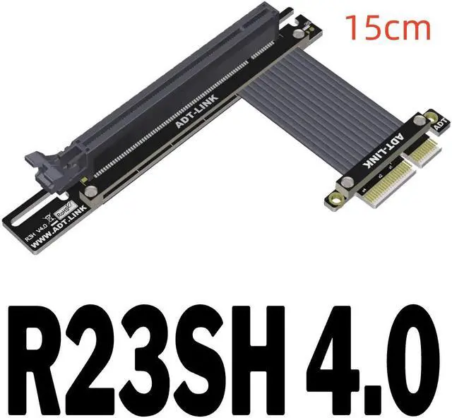 Main image of Weastlinks PCIe 4.0 x4 to x16 Riser Cable 32G/bps PCI-E 4x 16x Extender Conversion Cable PCI Express GEN4