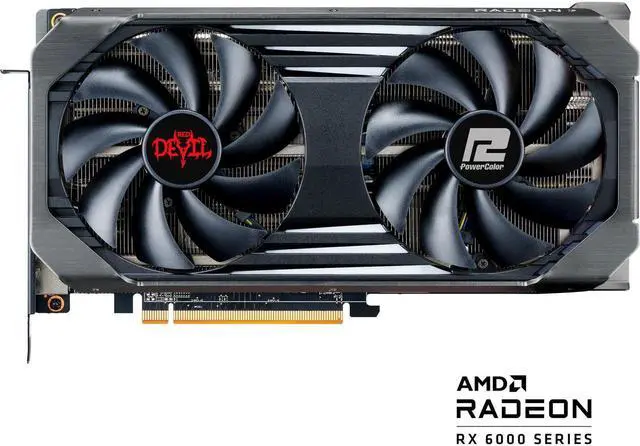 Main image of PowerColor RED DEVIL Radeon RX 6600 XT 8GB GDDR6 PCI Express 4.0 ATX Video Card 6600XT 8GBD6-3DHE/OC