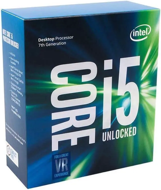 Alt view image 2 of 3 - Intel Core i5-7600K Desktop Processor i5 7th Gen Kaby Lake Quad-Core 3.8 GHz LGA 1151 91W BX80677I57600K OEM,No Box