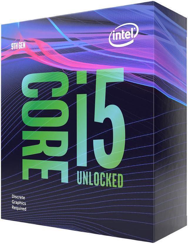 Intel Core i5-9600KF Desktop Processor 6 Cores Up to 4.6 GHz