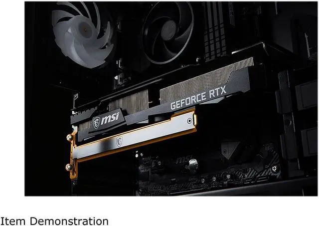 Alt view image 6 of 7 - MSI Ventus GeForce RTX 3070 Ti 8GB GDDR6X PCI Express 4.0 Video Card RTX 3070 Ti Ventus 3X 8G OC