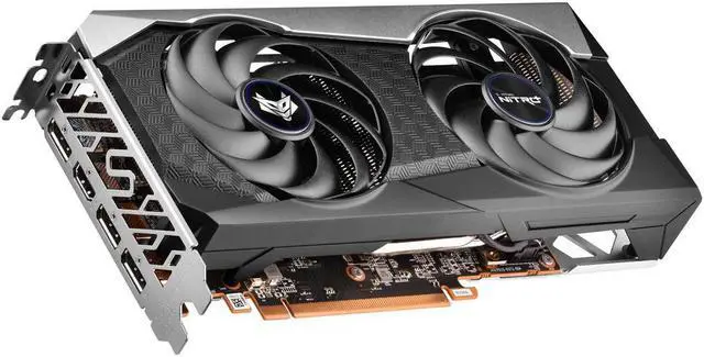 Alt view image 2 of 7 - SAPPHIRE Nitro+ Radeon RX 6600 XT 8GB GDDR6 PCI Express 4.0 ATX Video Card 11309-01-20G