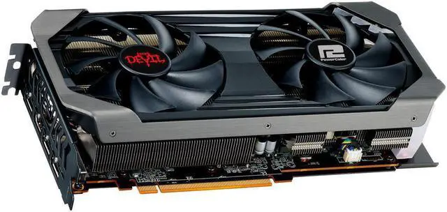 Alt view image 5 of 6 - PowerColor RED DEVIL Radeon RX 6600 XT 8GB GDDR6 PCI Express 4.0 ATX Video Card 6600XT 8GBD6-3DHE/OC