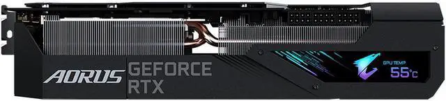 Alt view image 5 of 7 - GIGABYTE AORUS GeForce RTX 3080 Ti 12GB GDDR6X PCI Express 4.0 ATX Video Card GV-N308TAORUS M-12GD