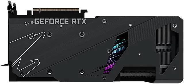 Alt view image 6 of 7 - GIGABYTE AORUS GeForce RTX 3080 Ti 12GB GDDR6X PCI Express 4.0 ATX Video Card GV-N308TAORUS M-12GD