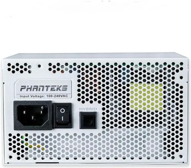 Alt view image 6 of 7 - PHANTEKS AMP PH-P1000G 1000 W  White white limited edition 80 PLUS GOLD Certified Full Modular Power Supply-White(PH-P1000G_WT01_CN) White PSU