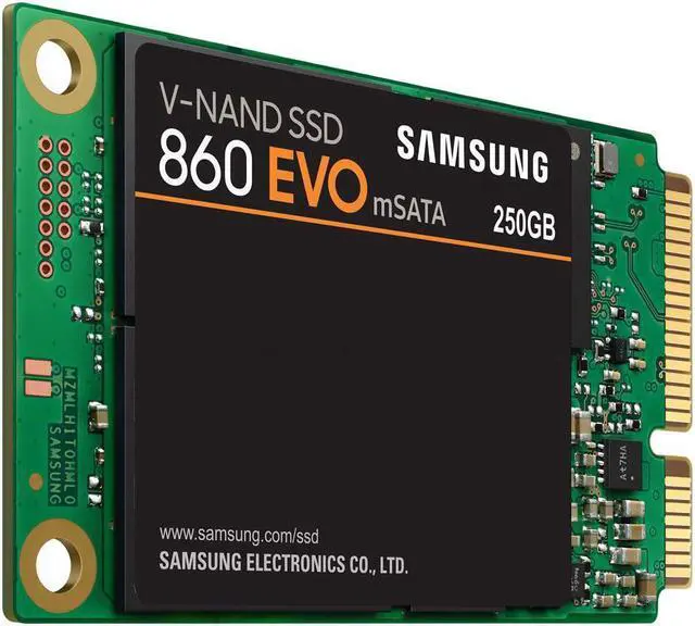 Alt view image 5 of 7 - SAMSUNG 860 EVO Series mSATA 250GB SATA III V-NAND 3-bit MLC Internal Solid State Drive (SSD) MZ-M6E250BW