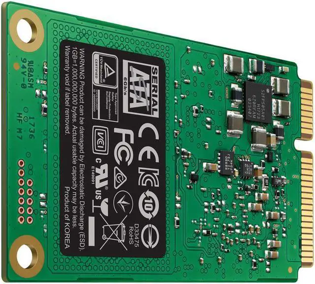 Alt view image 6 of 7 - SAMSUNG 860 EVO Series mSATA 250GB SATA III V-NAND 3-bit MLC Internal Solid State Drive (SSD) MZ-M6E250BW