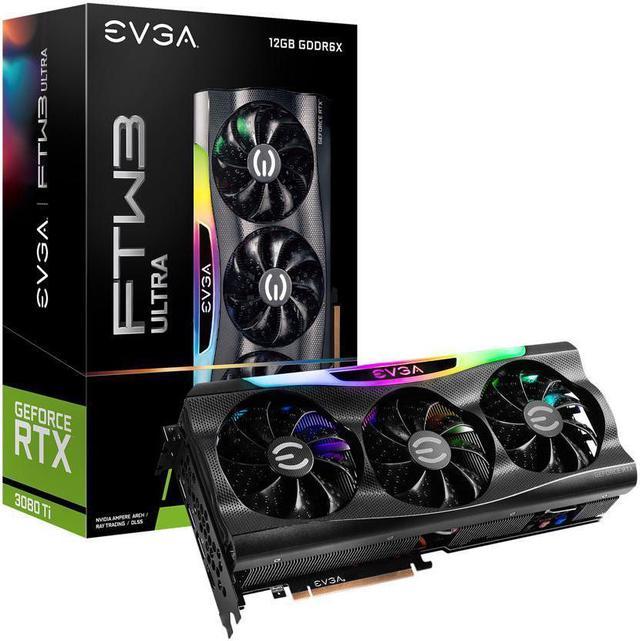 EVGA GeForce RTX 3080 Ti FTW3 Ultra Gaming, 12G-P5-3967-KR, 12GB