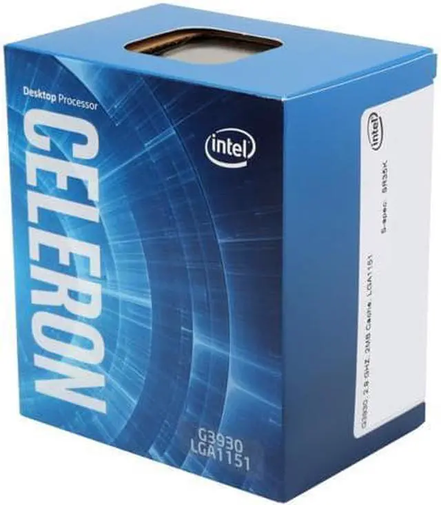Alt view image 3 of 4 - Intel Celeron G3930 Kaby Lake Desktop Processor, Dual-Core(2-Core)  2.9 GHz LGA 1151 51W Intel HD Graphics 610 Desktop Processor - BX80677G3930