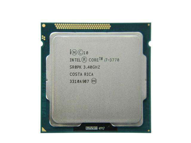 Intel Core I7-3770 CPU 3.4GHz Quad-Core Processor LGA 1150 - SR0PK (Used)