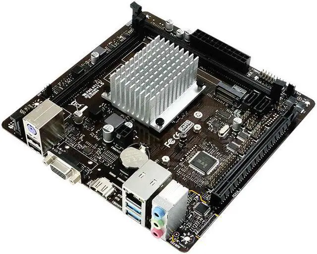 Alt view image 4 of 5 - BIOSTAR J4125NHU Intel J4125 Quad Core Celeron Low Power Processor SATA III (6Gb/s)  USB 3.0 HDMI 4K  PCIe 2.0 DDR4-2400 MINI-ITX Intel Motherboard